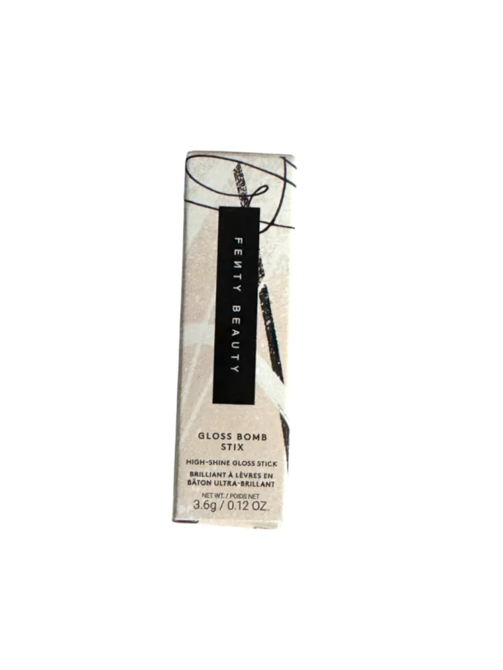New Fenty Beauty Lipstick Sorta Selfish, Gloss Lipstick, Honey Brown Full size